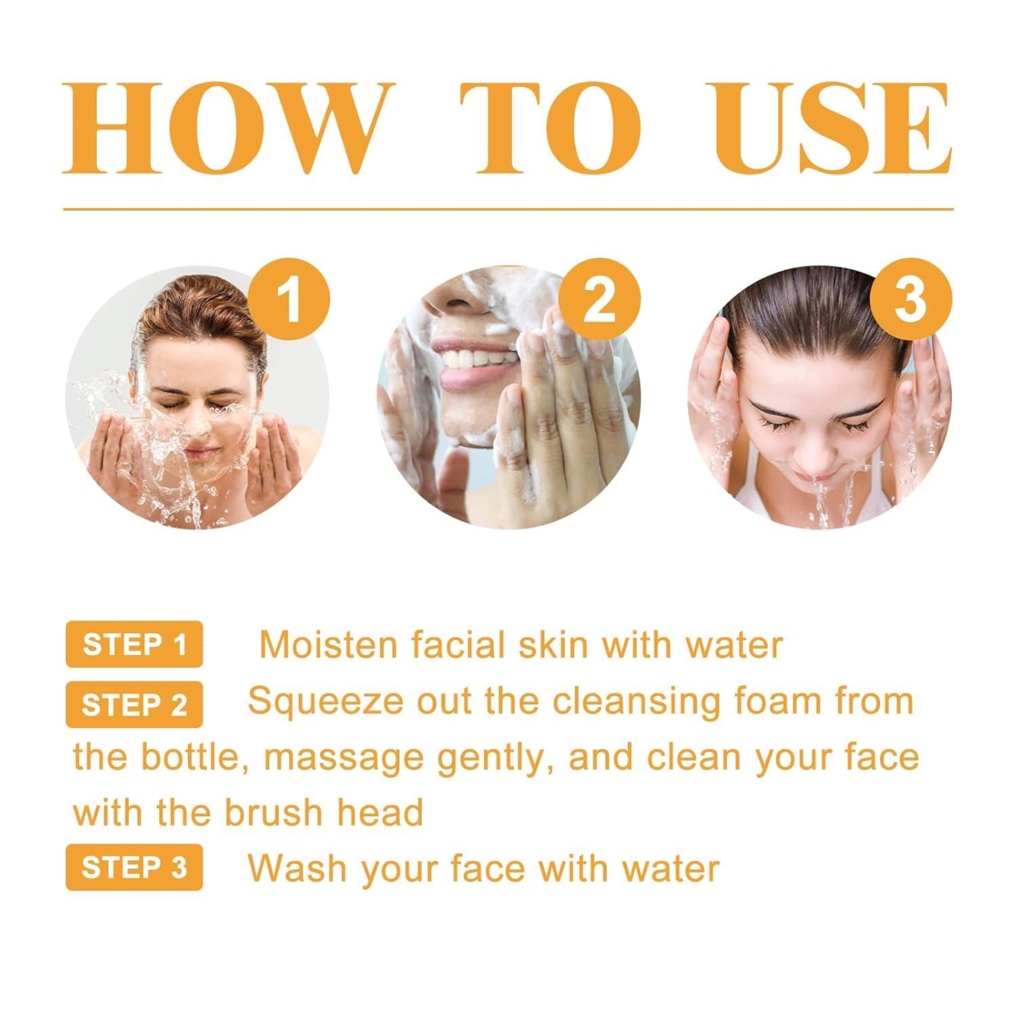 GoReady® 2% Kojic Acid Face Wash, Turmeric , Turmeric Facial Cleanser, Turmeric Foaming Cleanser for All Skin, 3.38 Fl Oz/pcs Face Wash  (100 ml)