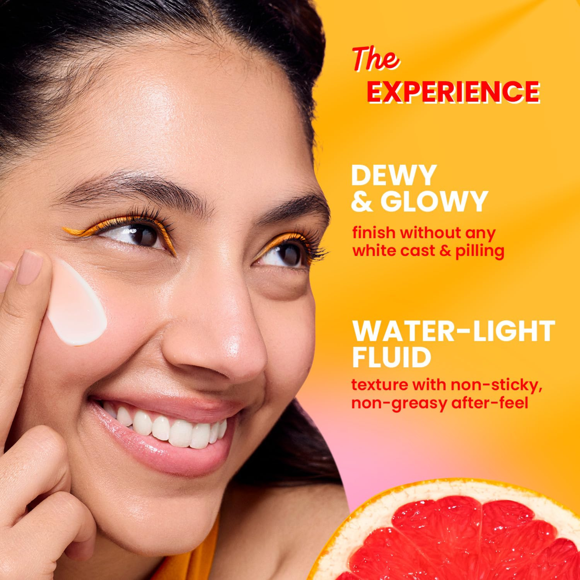 GoReady® Sunscreen - SPF 50 PA++++ | Vitamin C+E Super Bright,WaterLight, For Even Toned & Glowing Skin  (50gm)