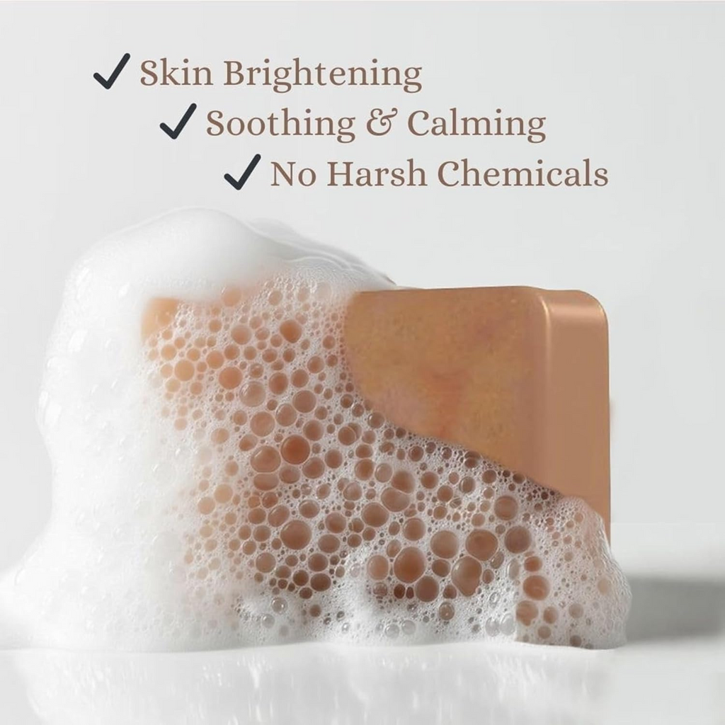GoReady® Magic Soap Sandal Wood And Saffron for DeTan and Glowing Brightening Skin (100gm)